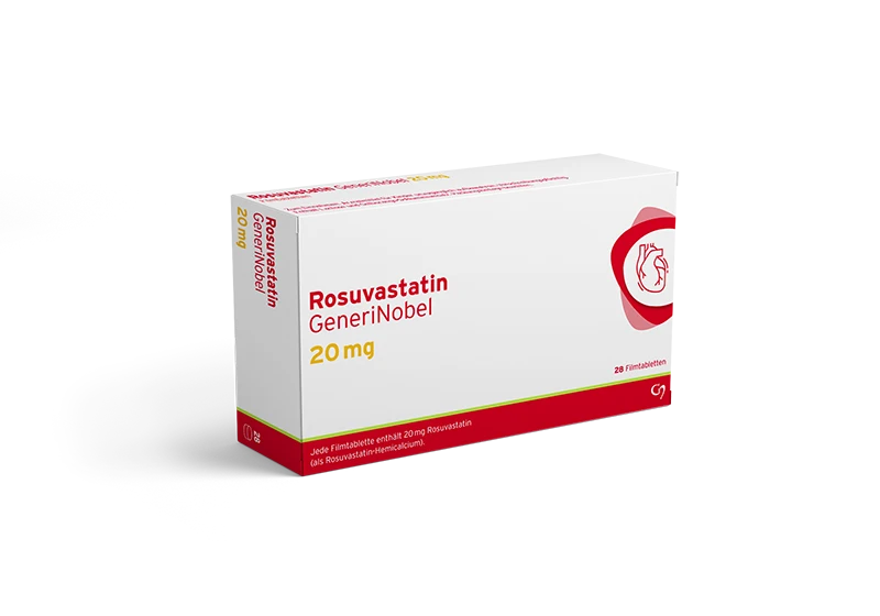 Mockup_Rosuvastatin_GeneriNobel_20mg_28T